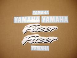 Yamaha FZS 600 2001 5DMC blue stickers set