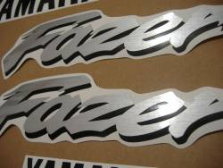 Yamaha FZS 1999 Fazer silver stickers kit