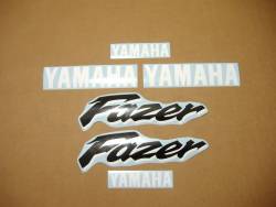 Yamaha FZS 600 1999 5DM4 red full decals kit