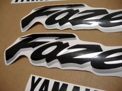 Yamaha FZS 600 1998 5DM1 gold labels graphics