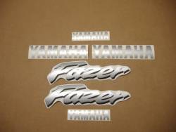 Yamaha FZS 600 1998 5DM1 black adhesives set