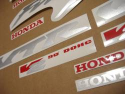 Honda vtr 1000f 1999 blue complete sticker kit