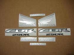 Honda CBR 250R 2013 red decals