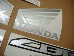 Honda 250R 2013 red full decals kit