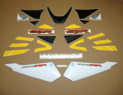 Honda 929RR 2000 SC44 yellow stickers set