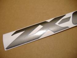 Kawasaki ZX-6R 2004 Ninja silver decals