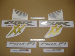 Honda 1100XX 2000 SC35 complete sticker kit