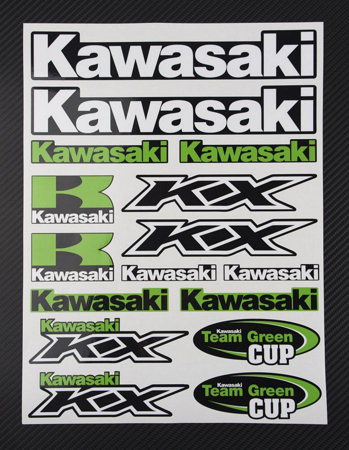 Pegatinas conjunto Kawasaki Ninja kx