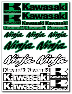 Graphics set Kawasaki Ninja 