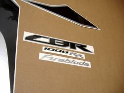 Honda CBR 1000RR 2011 red stickers kit