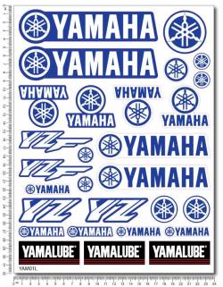 Pegatinas conjunto Yamaha yzf 