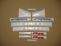 Honda 600RR 2003 blue logo graphics