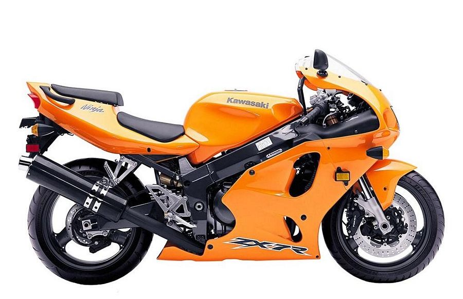 KAWASAKI ZX-7R 2003 - ORANGE VERSION STICKER SET