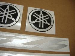 Yamaha FZ6 2005 silver stickers kit