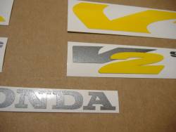 Honda VTR 1000F 1997 black labels graphics