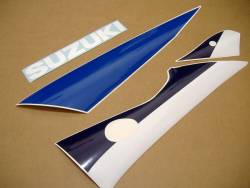 Suzuki GSXR 750 SRAD white stickers