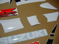 Suzuki gsx-r 750 SRAD white full decals kit