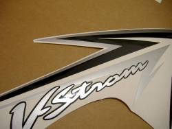 Suzuki DL650 2009 V-strom grey stickers