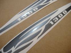 Honda vtx 1300 graphite gray gas tank decals stickers