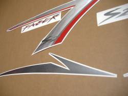 Yamaha FZ6 2007 Fazer black logo graphics