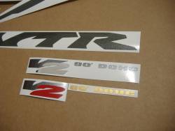 Honda vtr 1000f 1998 Firestorm red stickers set