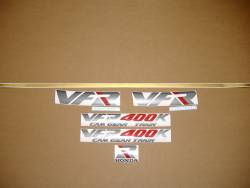 Honda VFR 400K 1992 NC21 white stickers