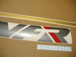 Honda VFR 1992 NC21 white complete sticker kit