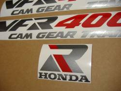 Honda VFR 400K 1992 NC21 white decals kit 