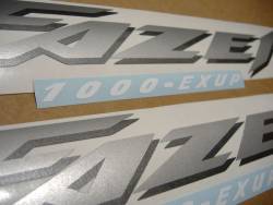 Yamaha FZS 2002 Fazer blue logo graphics