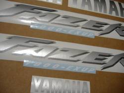 Yamaha FZS 1000 2002 Fazer blue decals