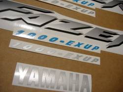 Yamaha FZS 1000 2003 blue full decals kit