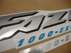 Yamaha FZS 1000 2003 Fazer blue decals