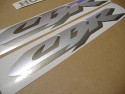 Honda CBR 600 F4i 2005 blue decals kit 