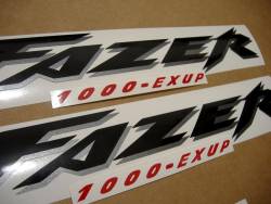 Yamaha FZS 2004 Fazer silver decals kit 