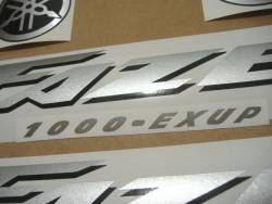 Yamaha FZS 2005 Fazer grey logo graphics