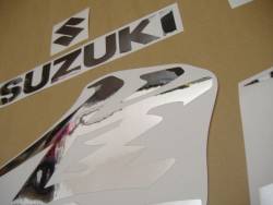 Suzuki hayabusa 1340 k8 mirrored chrome stickers set