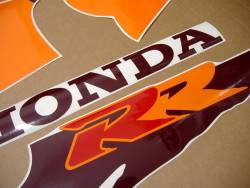 Honda 900RR 1994 silver adhesives set