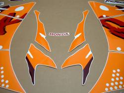 Honda 900RR 1994 Fireblade silver logo graphics