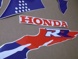 Honda 900RR 1994 white adhesives set