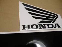 Honda CBR 600 F4i 2002 silver stickers kit