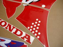 Honda 900RR 1995 Fireblade red decals