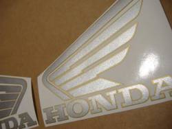 Honda 900RR 1995 Fireblade black logo graphics