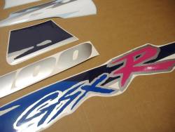 Suzuki GSX-R 1100 1993 white logo graphics