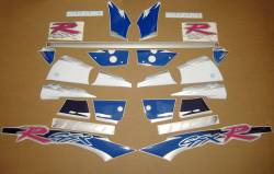 Suzuki 1100 1993 white stickers kit