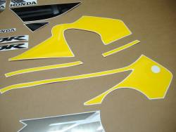 Honda 600F F4 1999 yellow reproduction decals