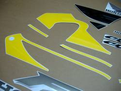 Honda CBR 600 F4 1999 yellow stickers kit