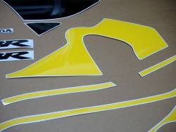 Honda 600 F4 1999 yellow full decals kit