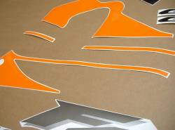 Honda CBR 600 F4 2000 orange decals kit 