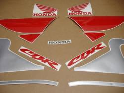 Honda CBR 600F F4 2000 silver adhesives set