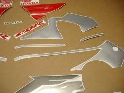 Honda CBR 600 F4 2000 silver labels graphics